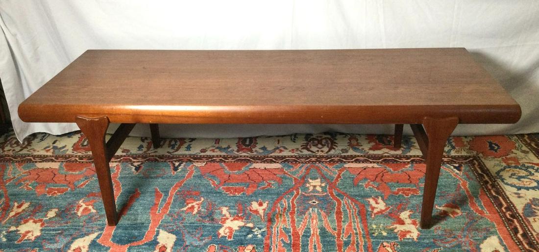 Johannes Andersen Modern Danish Teak Coffee Table with (1 of 11)