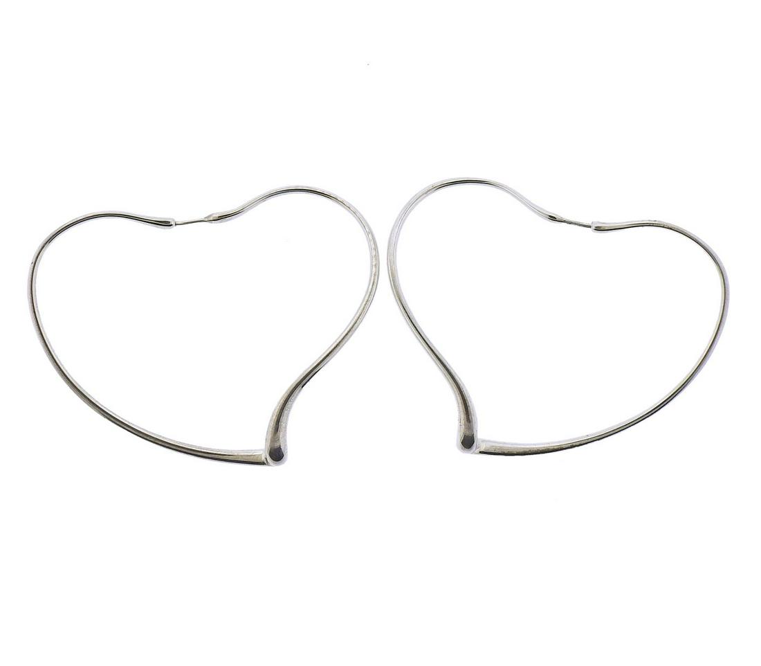 Tiffany & Co Elsa Peretti Open Heart Large Silver (1 of 4)