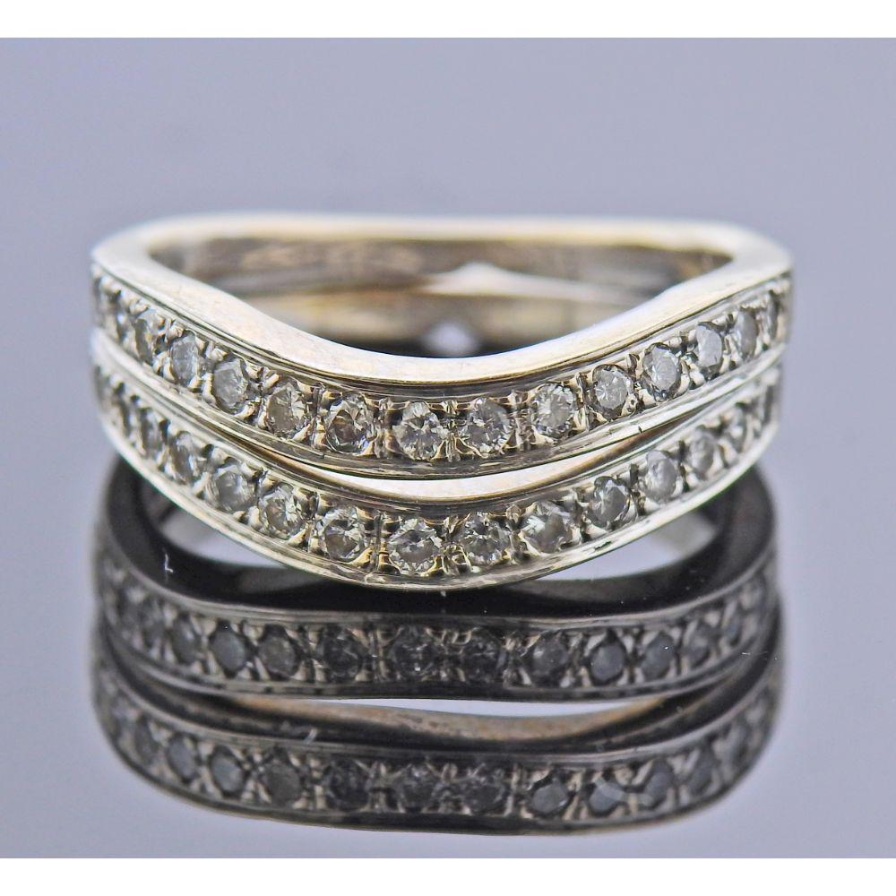 14K Gold Diamond Ring Set (1 of 4)