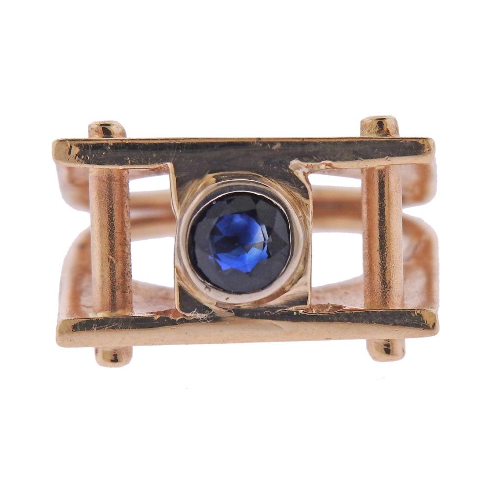 14k Gold Sapphire Ring (1 of 4)