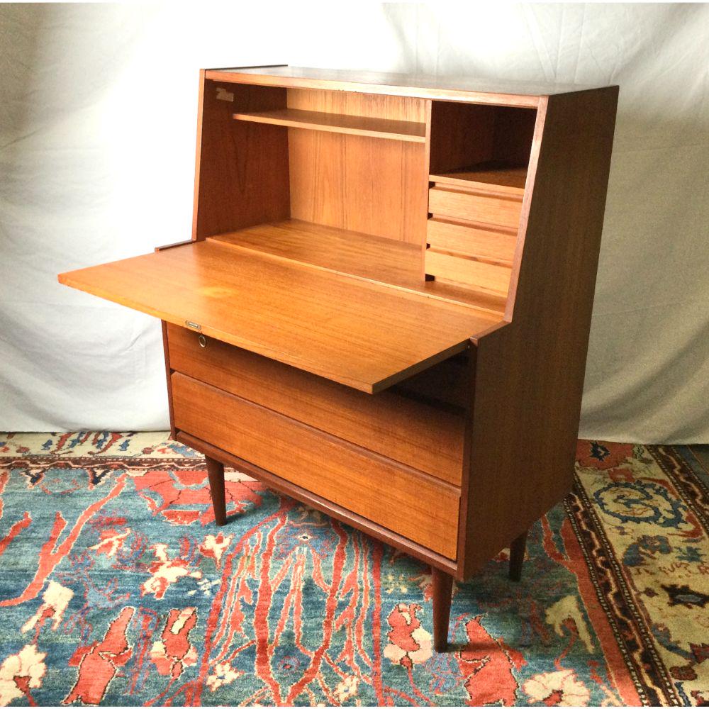 Teak Secretary Desk 1960's (1 of 6)