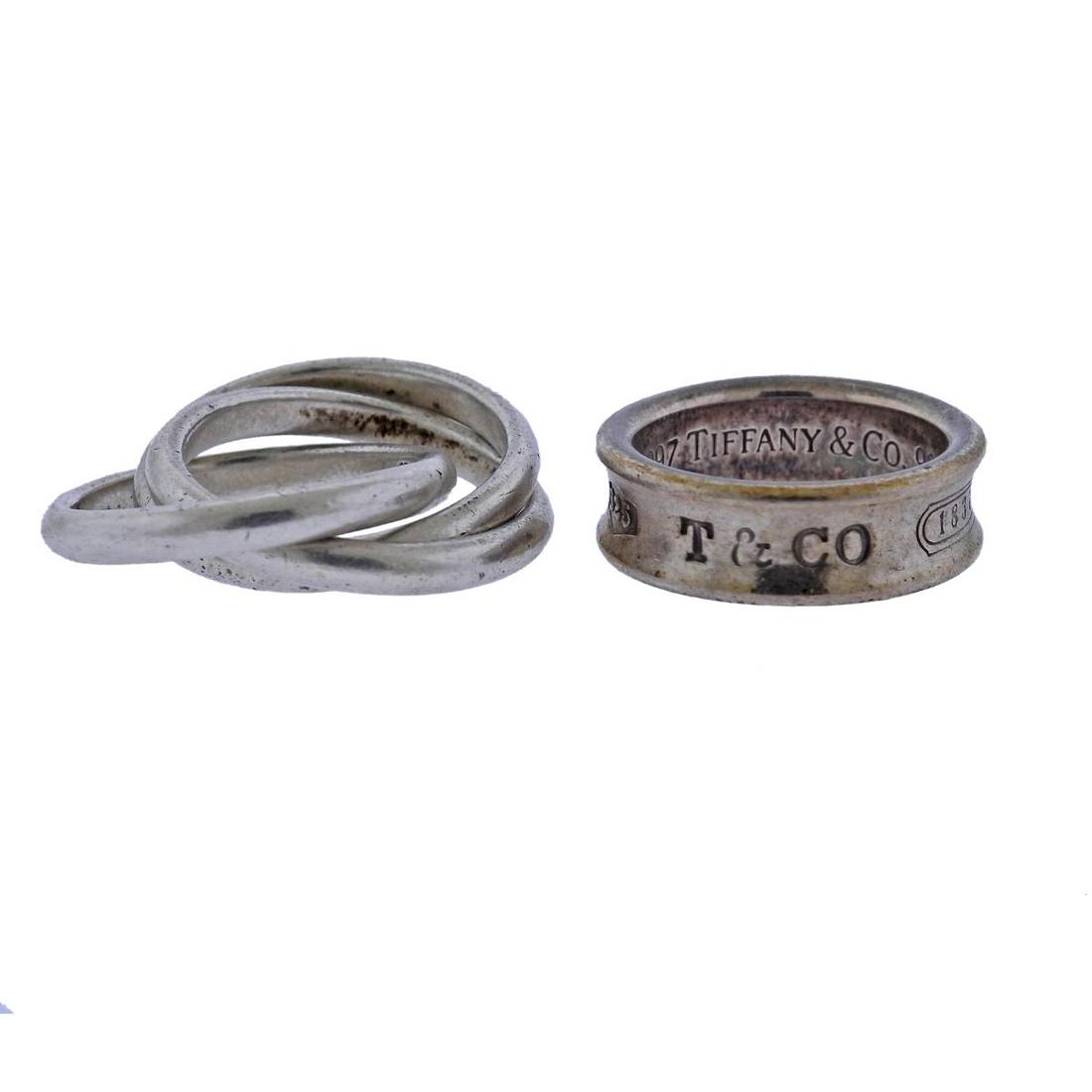 Tiffany & Co Sterling Silver Ring Lot (1 of 5)