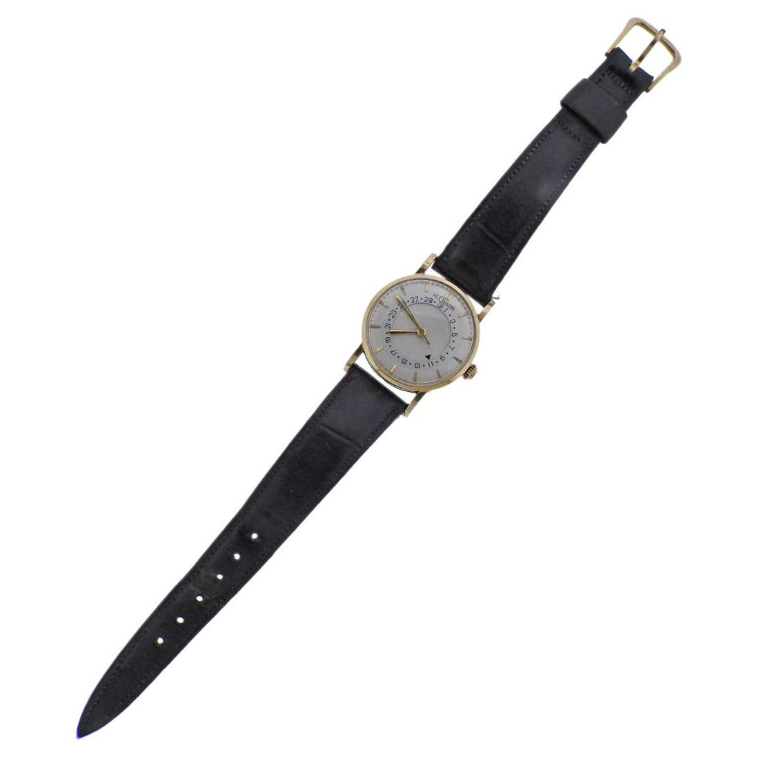 LeCoultre 1950s 14k Gold Calendar Date Watch cal. 810 (1 of 7)