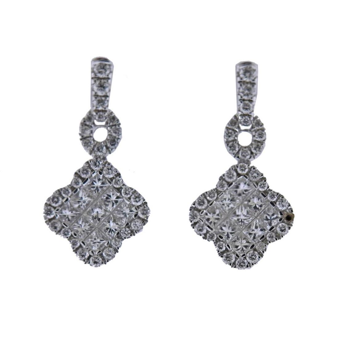 Gregg Ruth 18k Gold 1.03ctw Diamond Earrings (1 of 3)