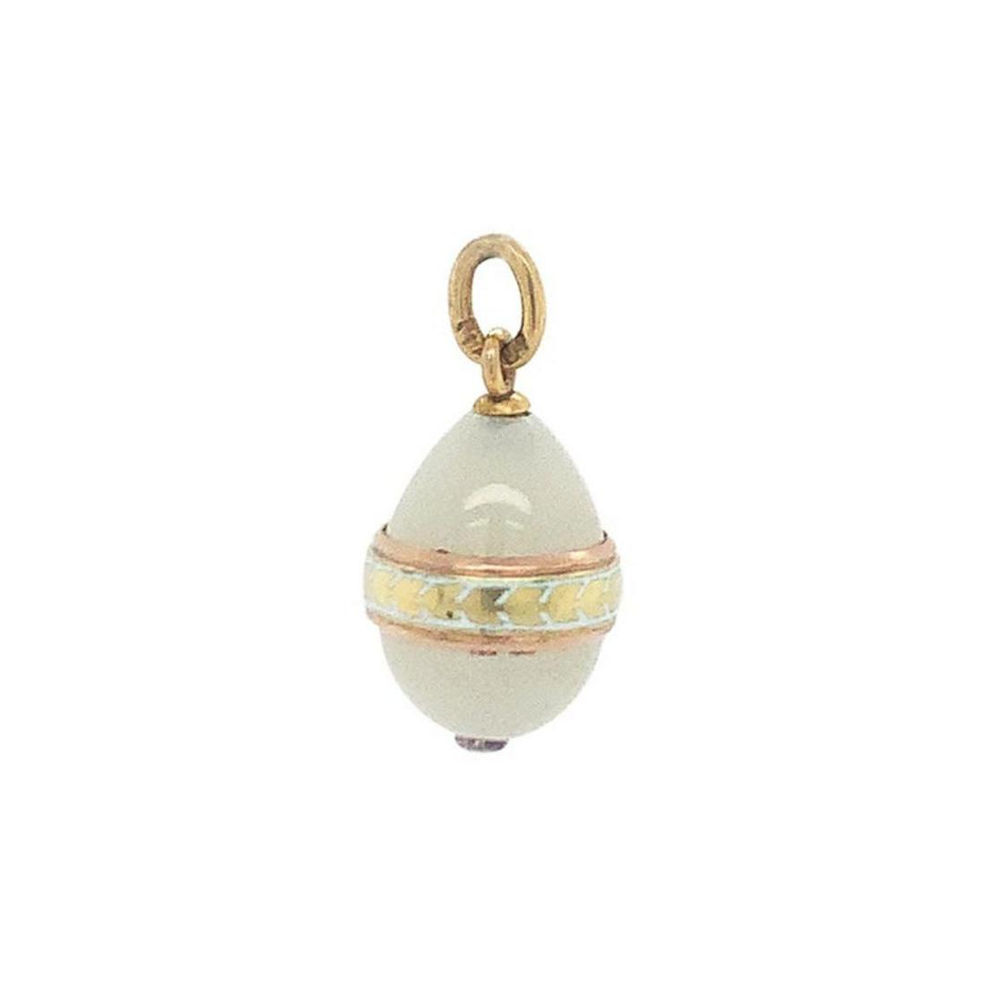 Antique Faberge Egg Pendant (1 of 4)