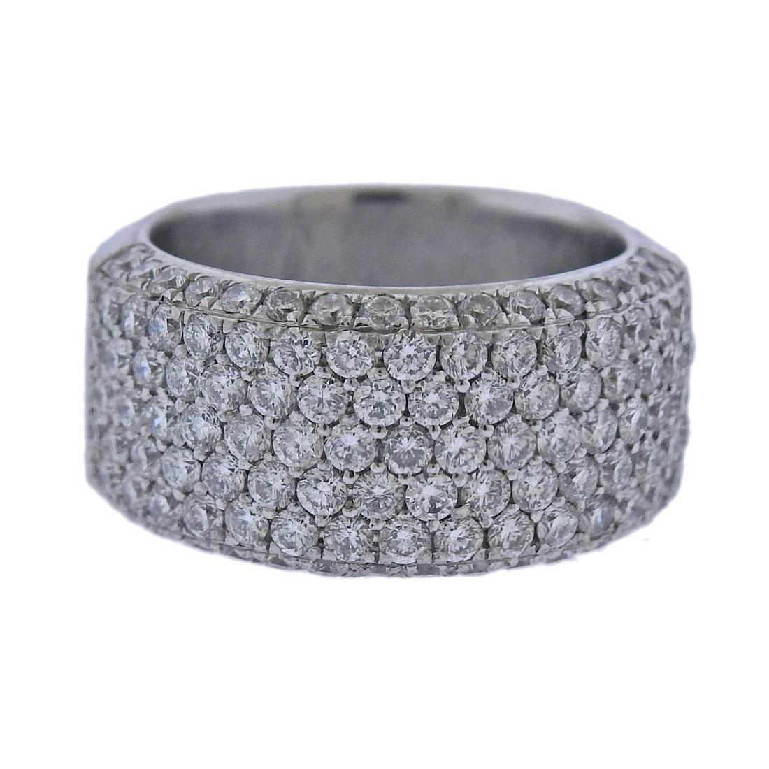 Platinum 2.50ctw Diamond Half Band Ring (1 of 3)