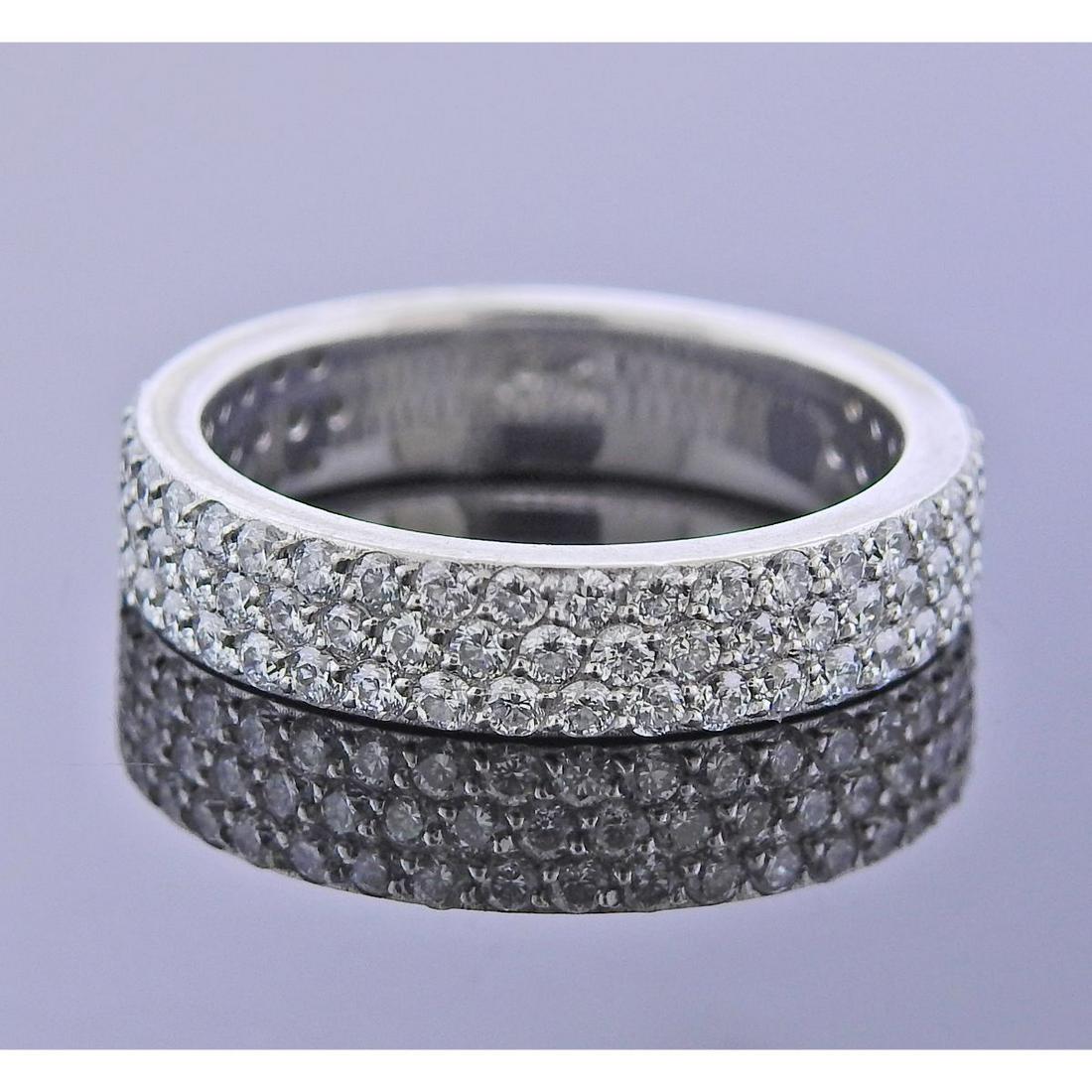 14k Gold Diamond Wedding Band Ring (1 of 3)