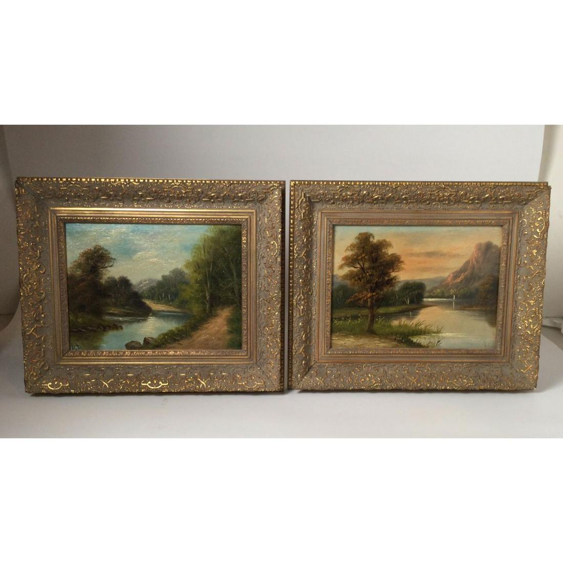 Pr Lake Scene Paintings (1 of 9)