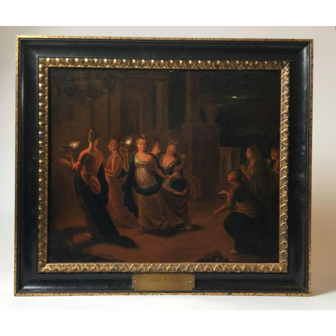 Gottfried Schalken Oil on Linen (1 of 11)