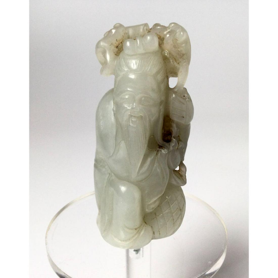 Chinese Jade Carved Figure (1 of 5)