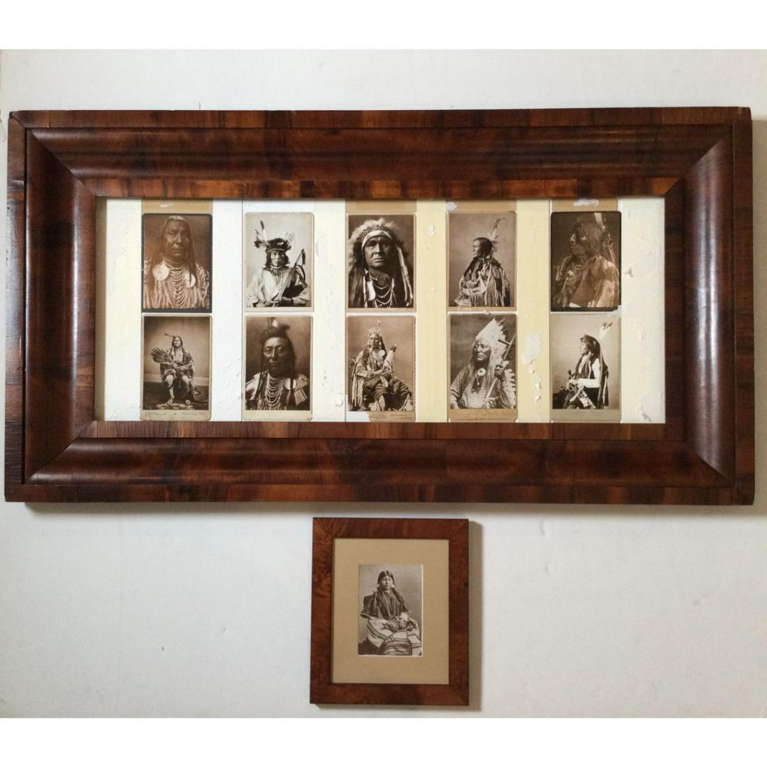 Vintage Edward Curtis Native American Indian Large (1 of 5)