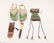 Native American Beadwork including Moccassins, and two