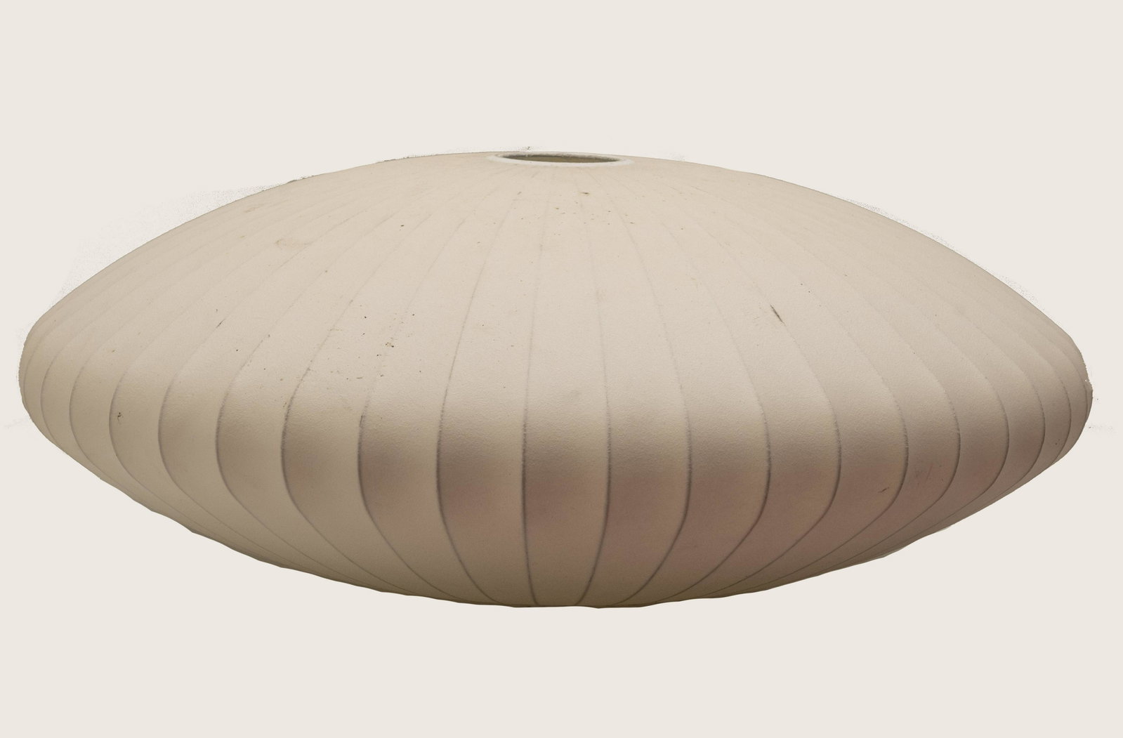George Nelson for Herman Miller Saucer Bubble Pendant: George Nelson for Herman Miller Saucer Bubble Pendant Shade only. Diameter: 37 inches
