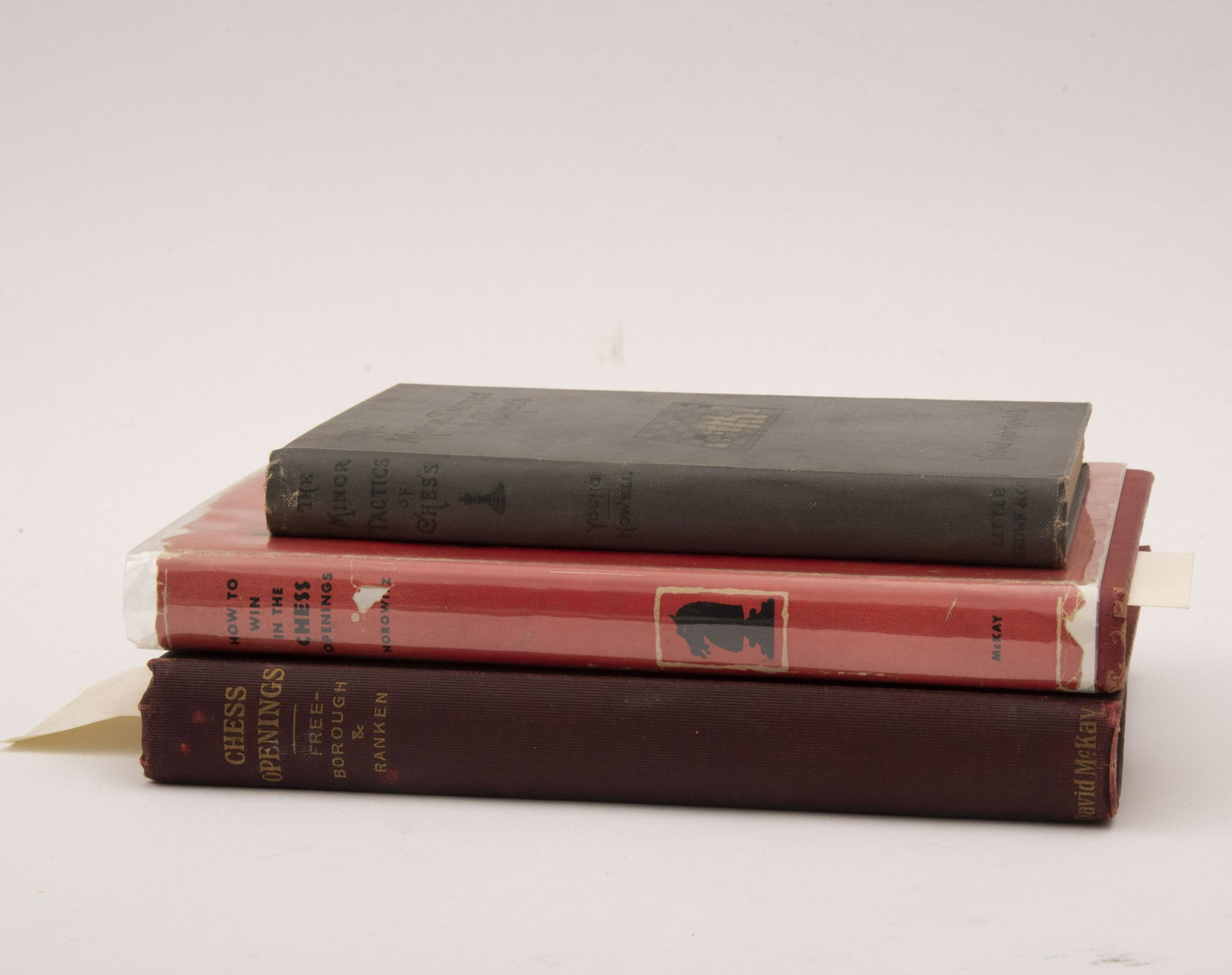 Three Books Relating to Chess: The Minor Tactics of: Three Books Relating to Chess: The Minor Tactics of Chess, Young & Howell, Boston, Little Brown & Co. 1927; Chess Openings, Ancient and Modern, Freeborough & Ranken, Philadelphia, David McKay; and How