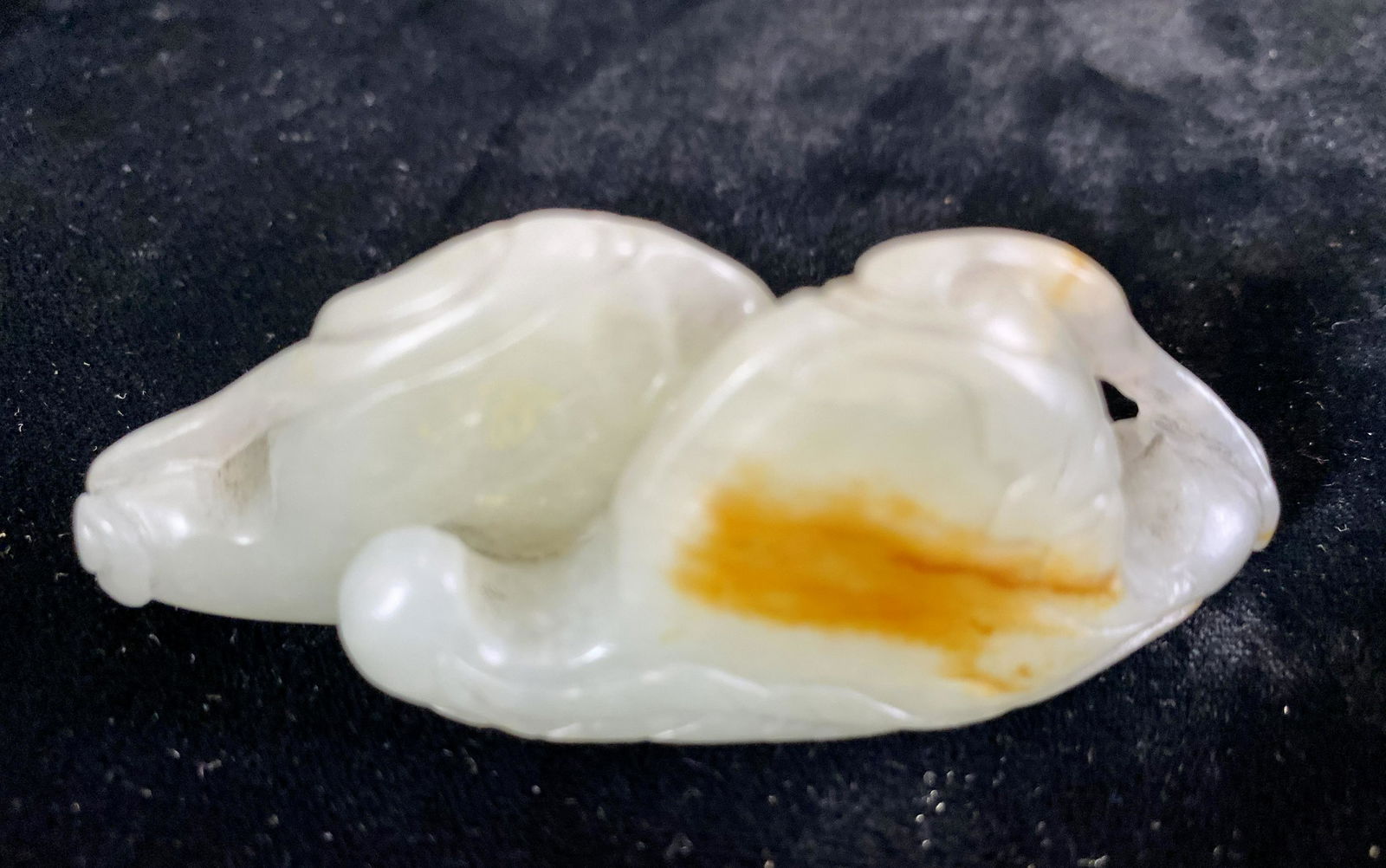 Carved celadon jade table article, Qing Dynasty (1 of 4)