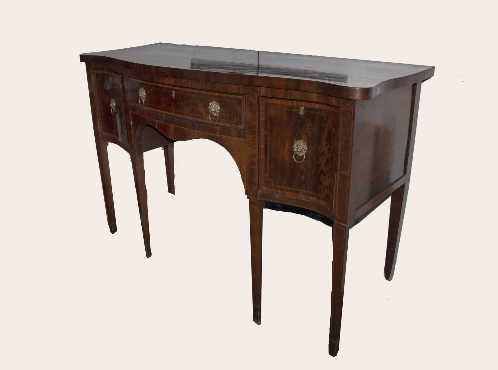 Antique English Mahogany Sideboard. 39 1/4 x 60 x 23 (1 of 1)