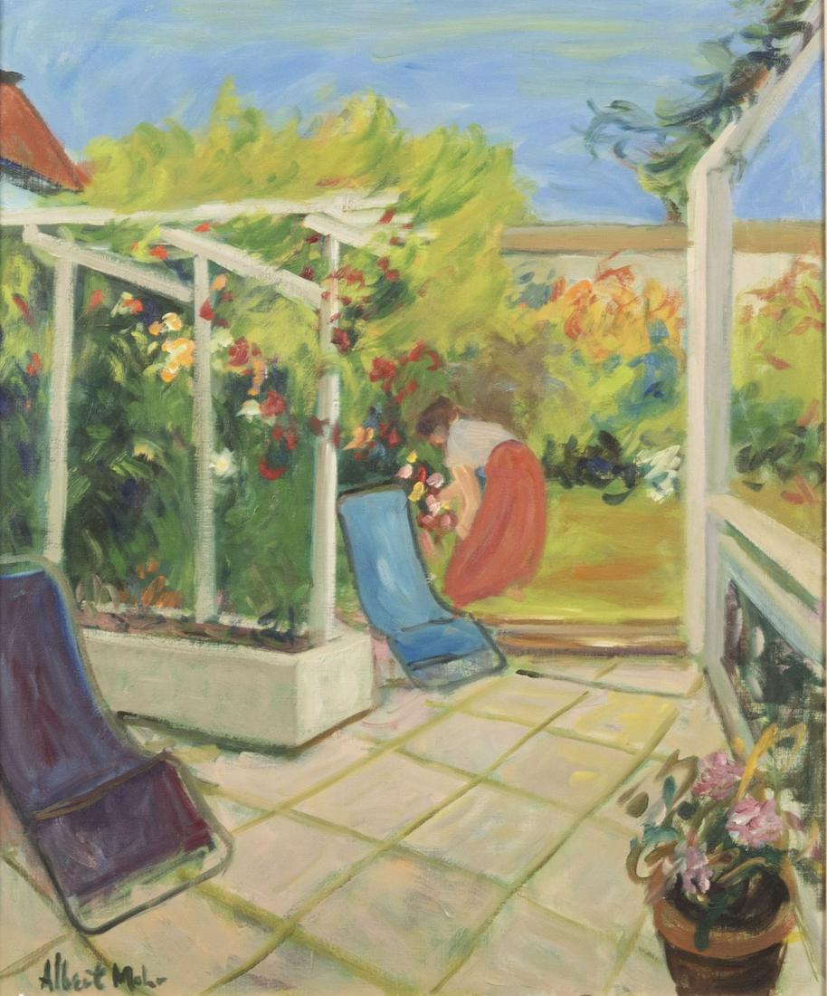 Albert Mohr, New York/France (b. 1918), Woman in a (1 of 2)