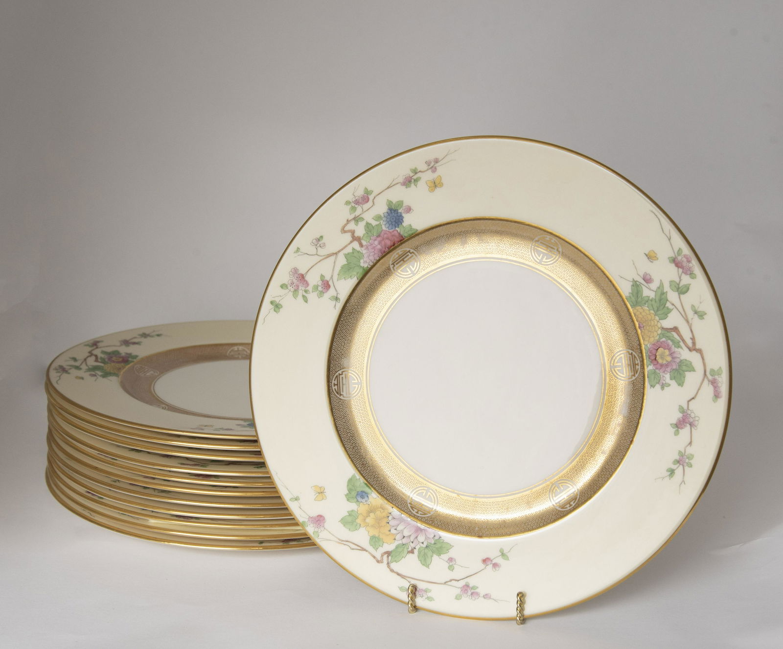Set of 12 Lenox Dinner Plates W (1 of 2)