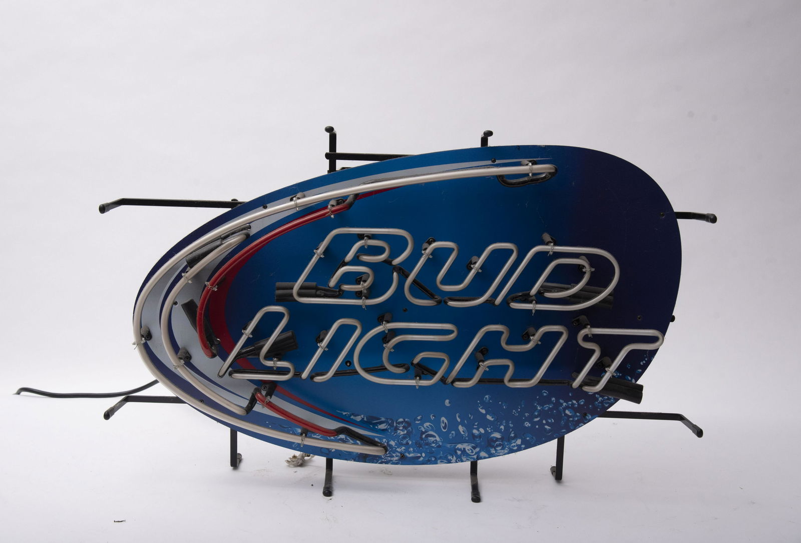 Bud Light Neon Sign, (1 of 1)