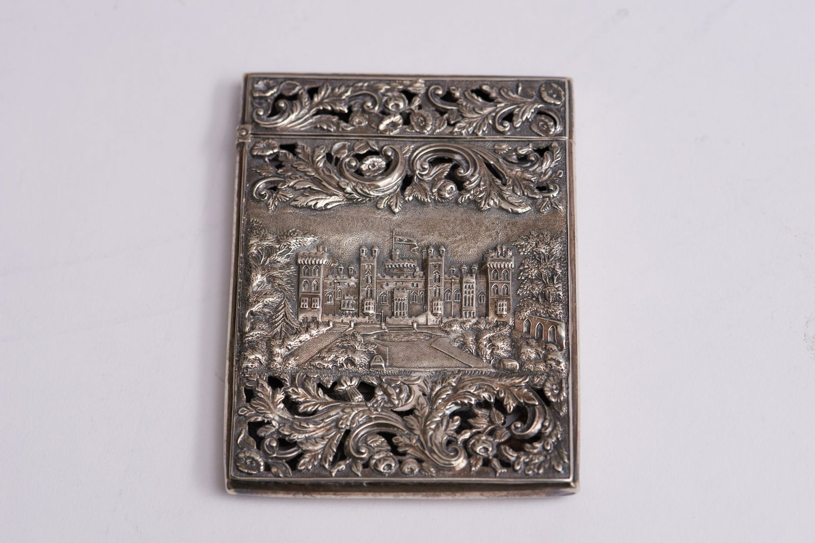 English Sterling Card Case, Nathaniel Mills 4.75" in (1 of 3)