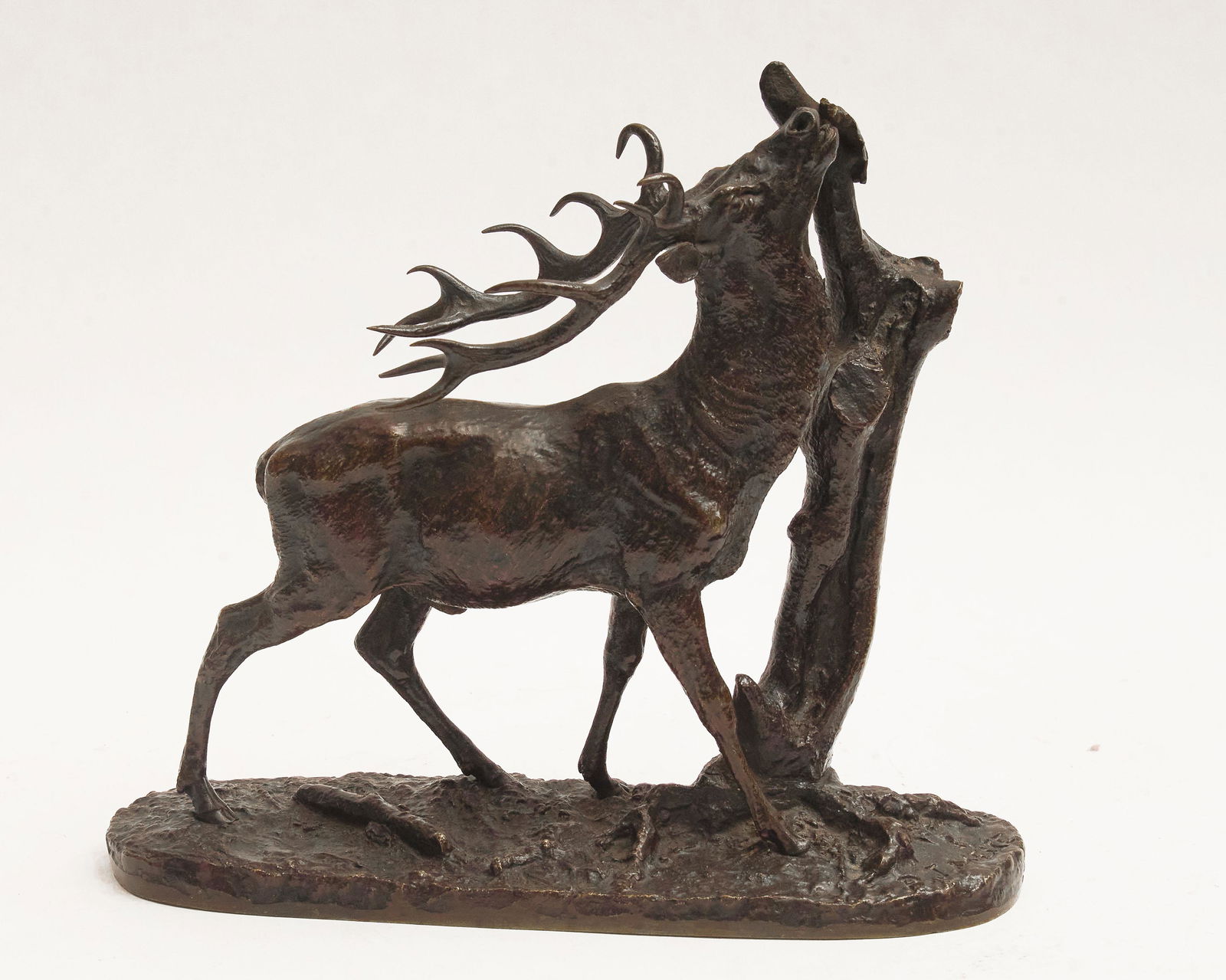 Pierre Jules (PJ) Mene, French (1810-1879), Stag (1 of 2)
