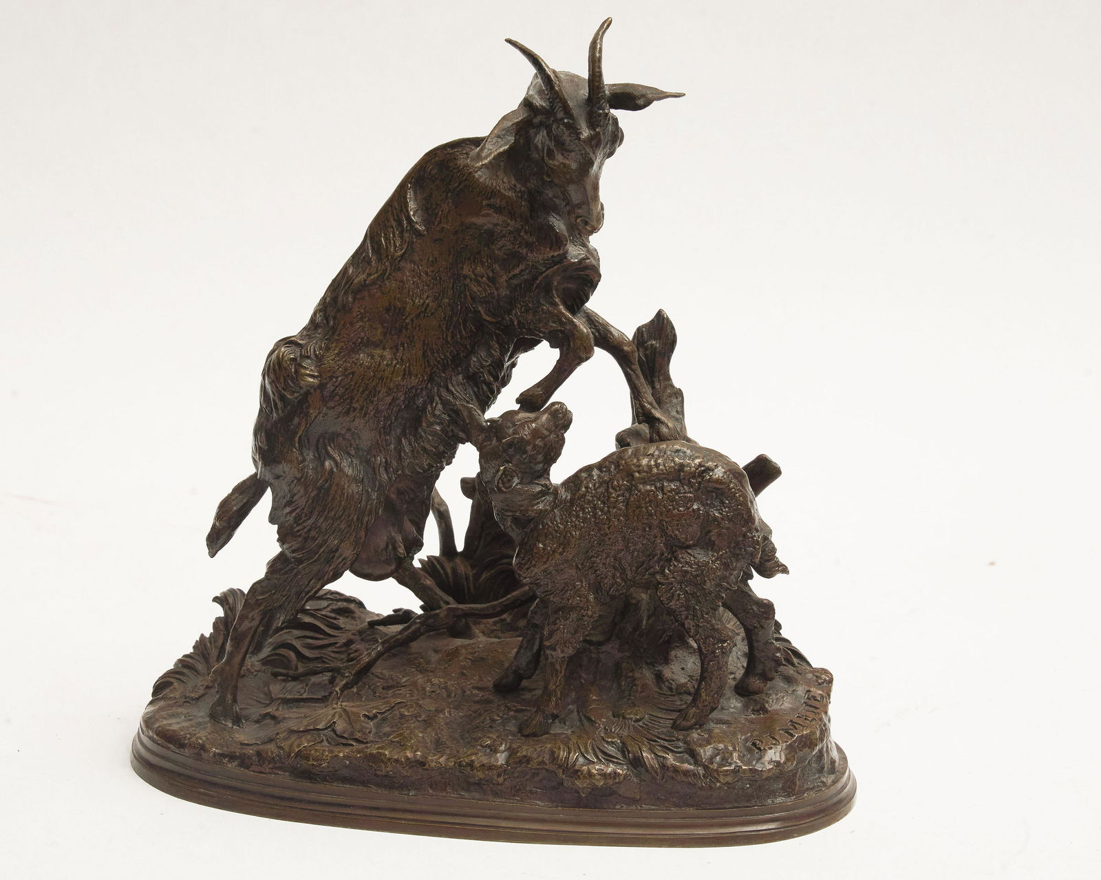 Pierre Jules (PJ) Mene, French (1810-1879), Mother and (1 of 2)