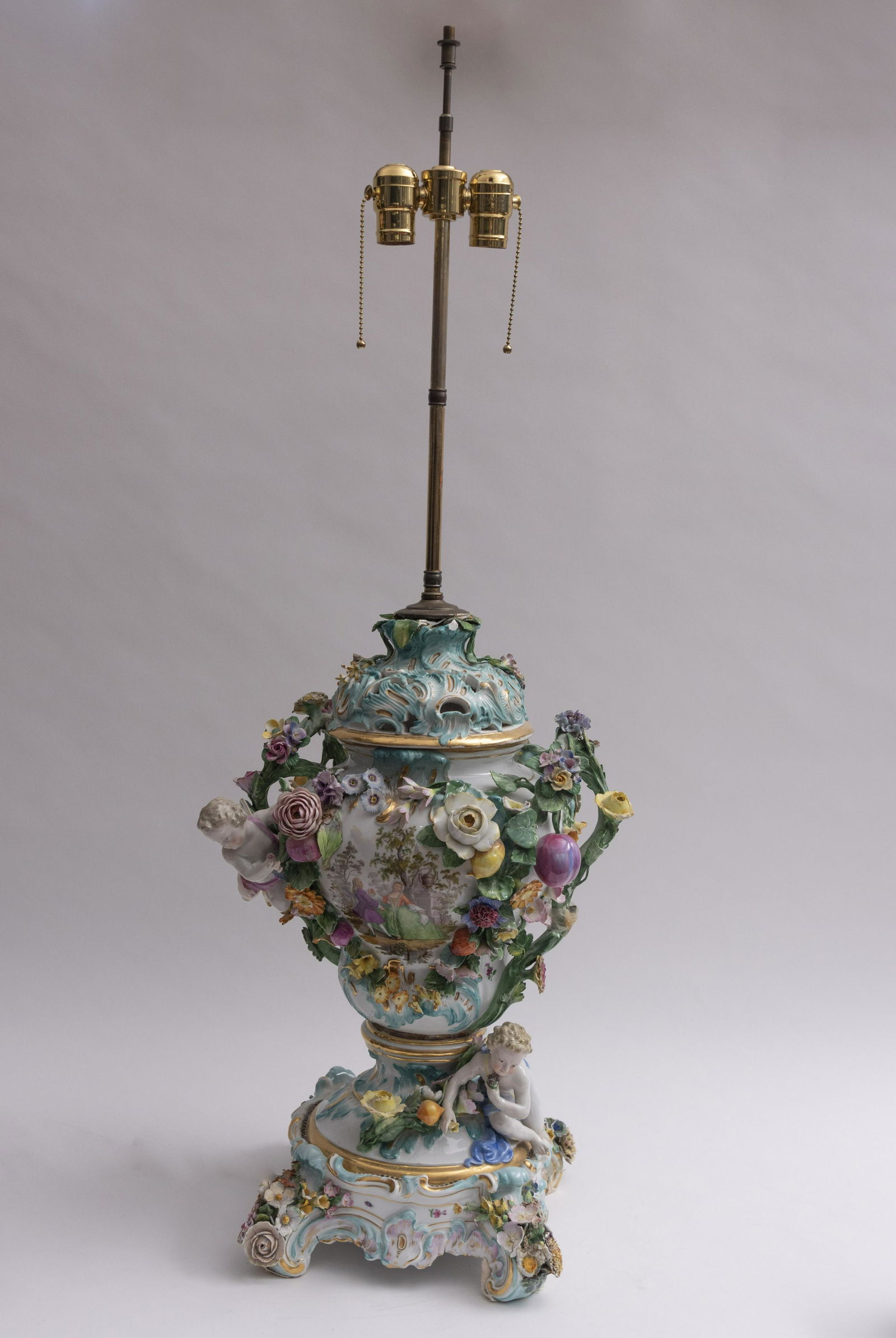 Monumental Carl Thieme Dresden Urn, now Mounted as a (1 of 1)