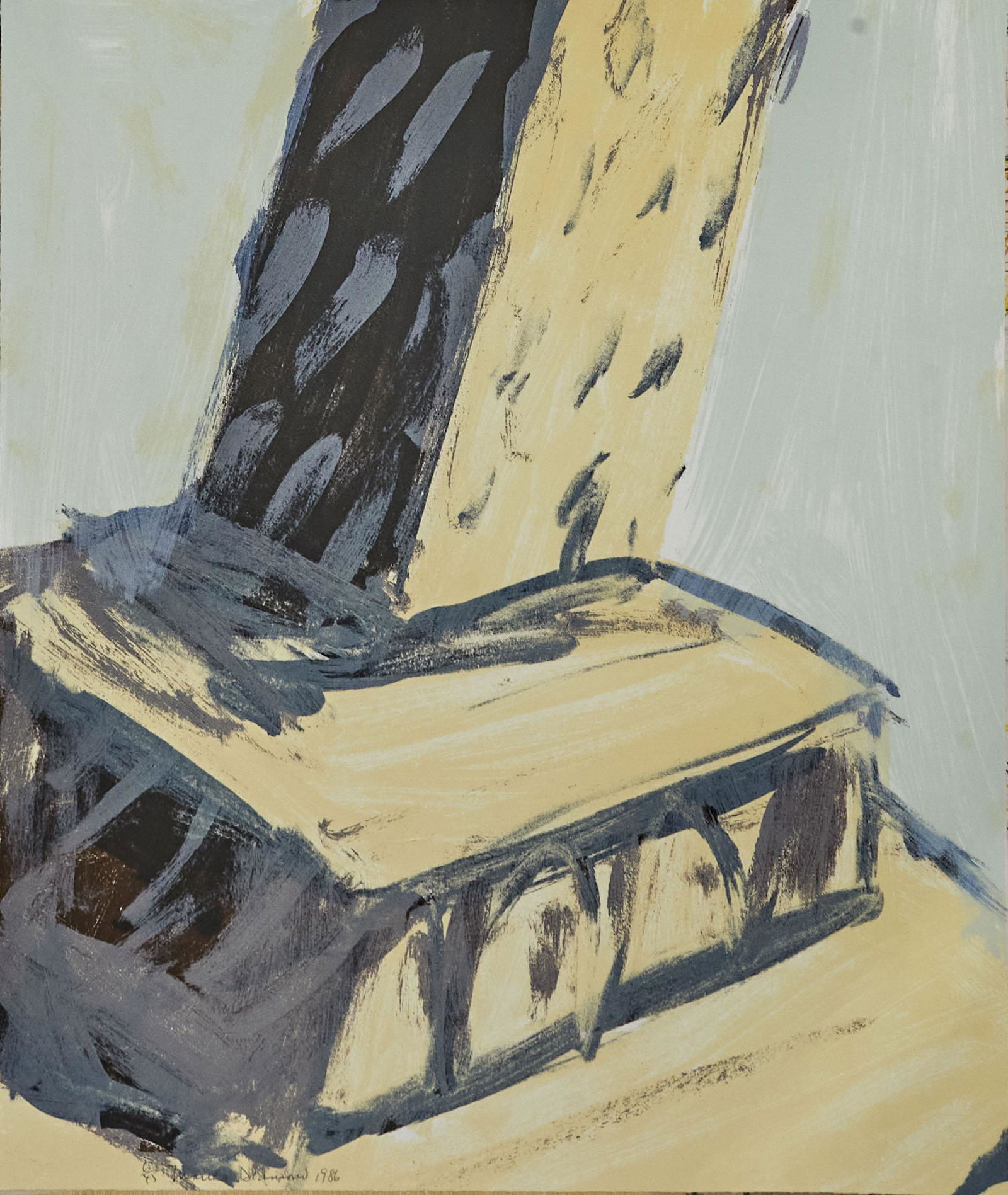 Martha Diamond, New York (b. 1944), Untitled, 1986,: Martha DiamondNew York (b. 1944)Untitled, 1986lithograph, ed. 6/45signed, dated, and numbered in pencil, unframed.25 3/4 x 21 3/4 inches