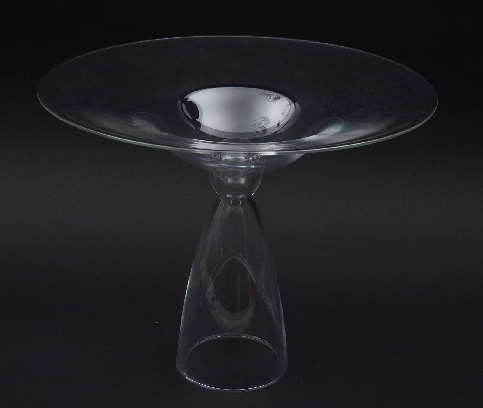 Steuben, A Large Mid-Century Crystal Centerpiece (1 of 1)