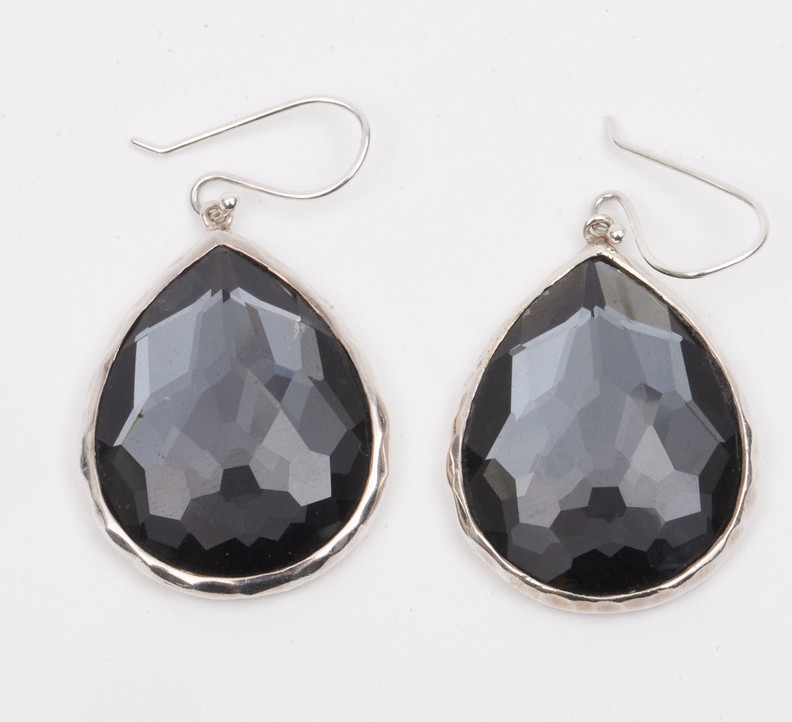 Ippolita Wonderland Teardrop Earrings: Ippolita Wonderland Teardrop Earrings Sterling silver Ippolita wonderland doublet teardrop with London blue topaz. French wire backs.