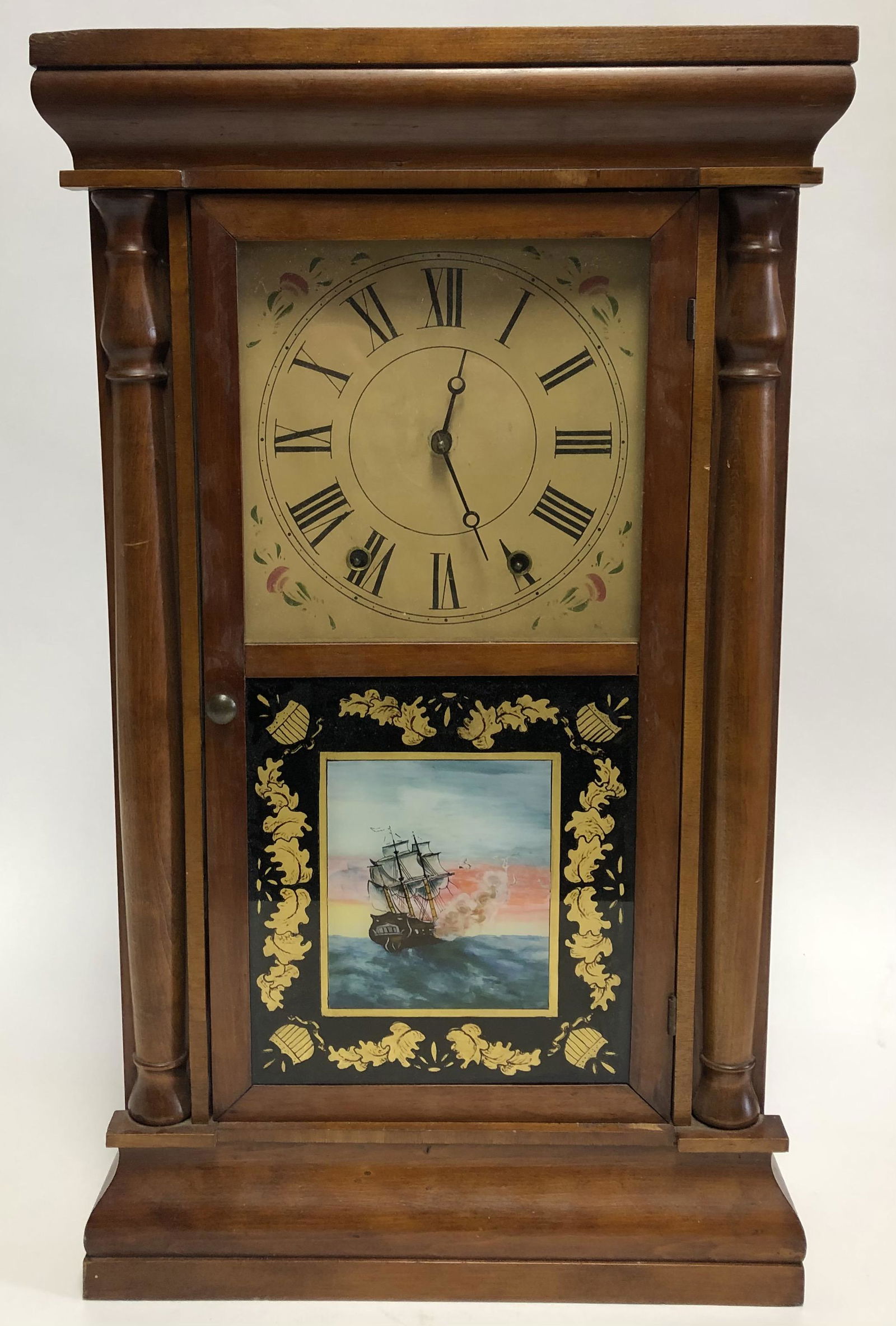 19th Century American Seth Thomas Wall Clock 25 inches (1 of 1)