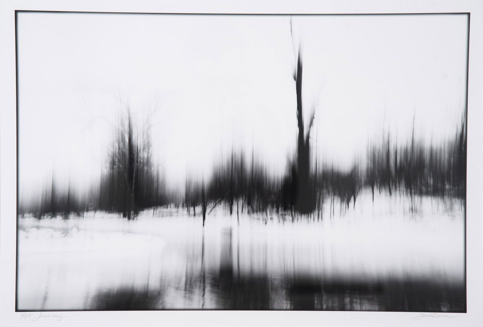 Jack Curran, Journey, black and white photograph, ed. (1 of 4)