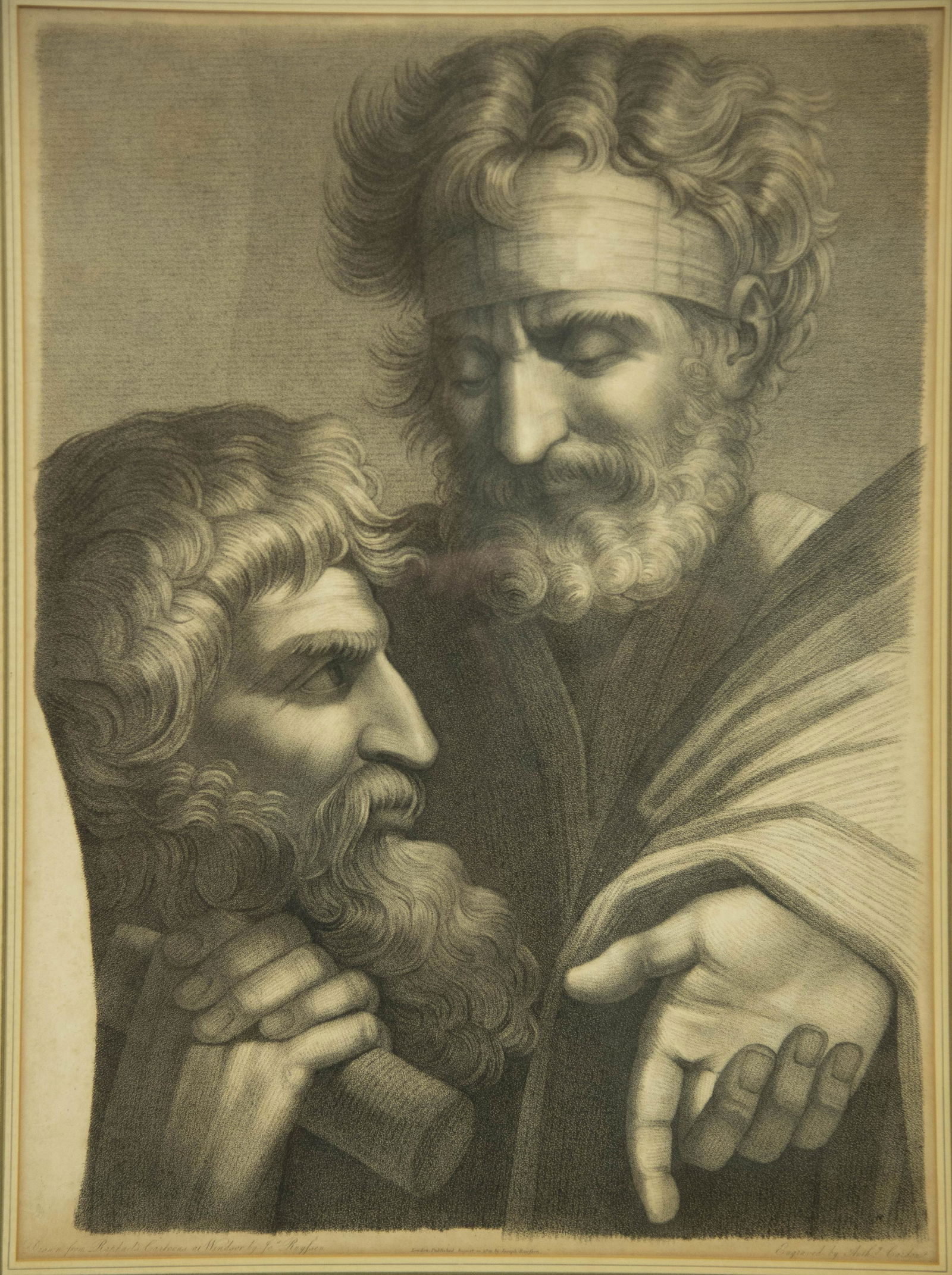 Antoine (Anthony) Cardon, After Raphael, Drawn from (1 of 5)