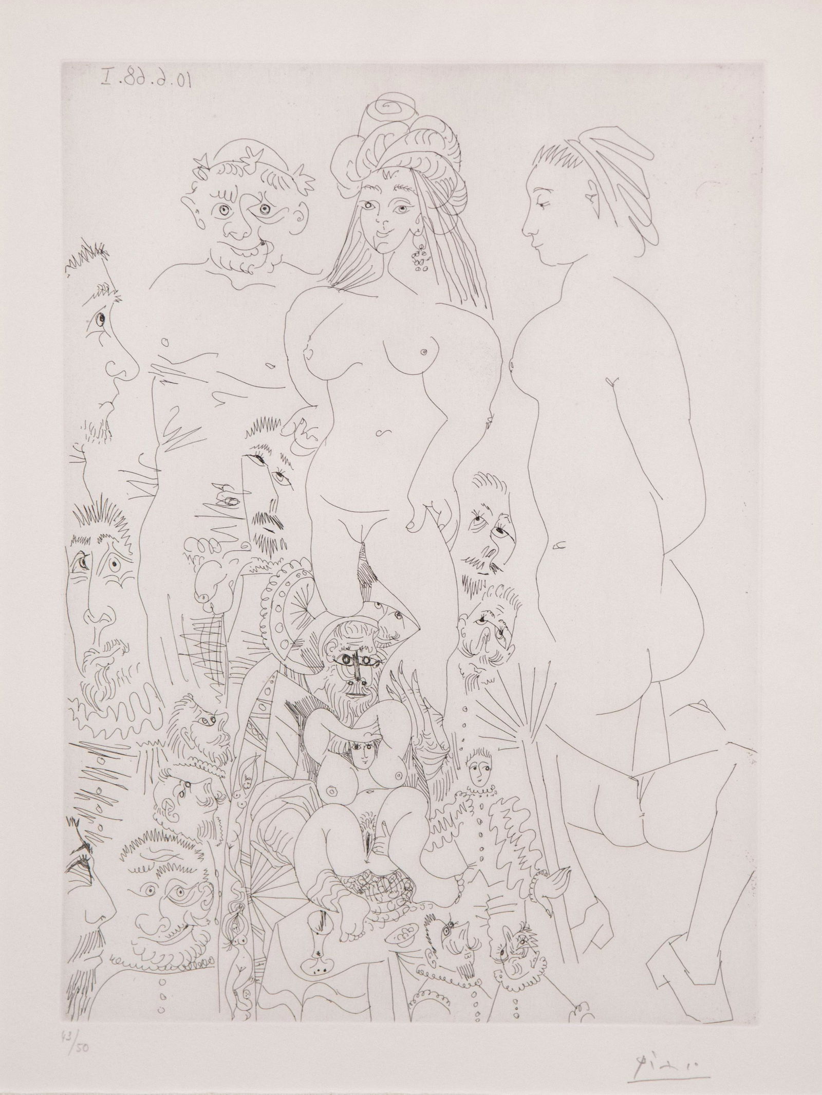 Pablo Picasso, Spain / France (1881-1973), Series 347: (1 of 4)