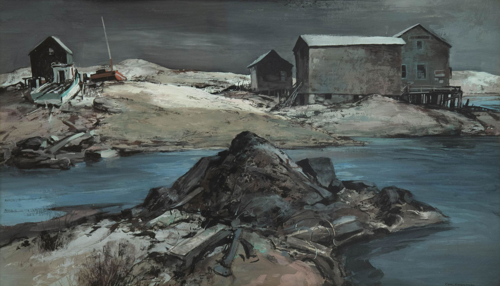 Carl Gaertner, Ohio (1898-1952), Outer Cove, 1951, (1 of 4)