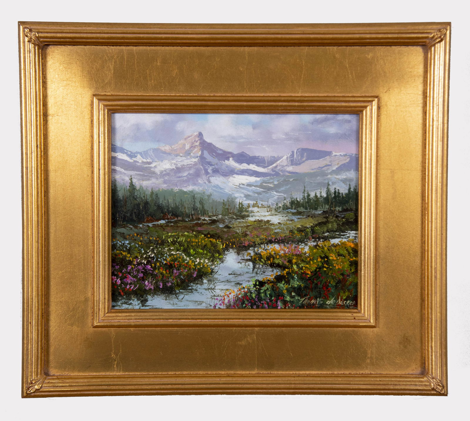 Thomas Dedecker, American , Rocky Mountain Spring Melt, (1 of 4)