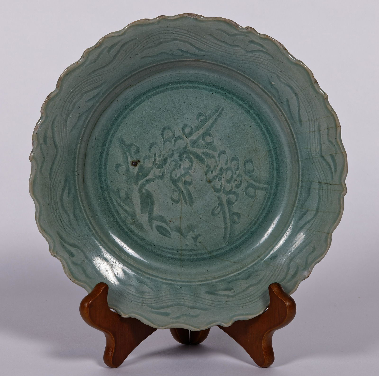An Antique Chinese Celadon Plate (1 of 1)