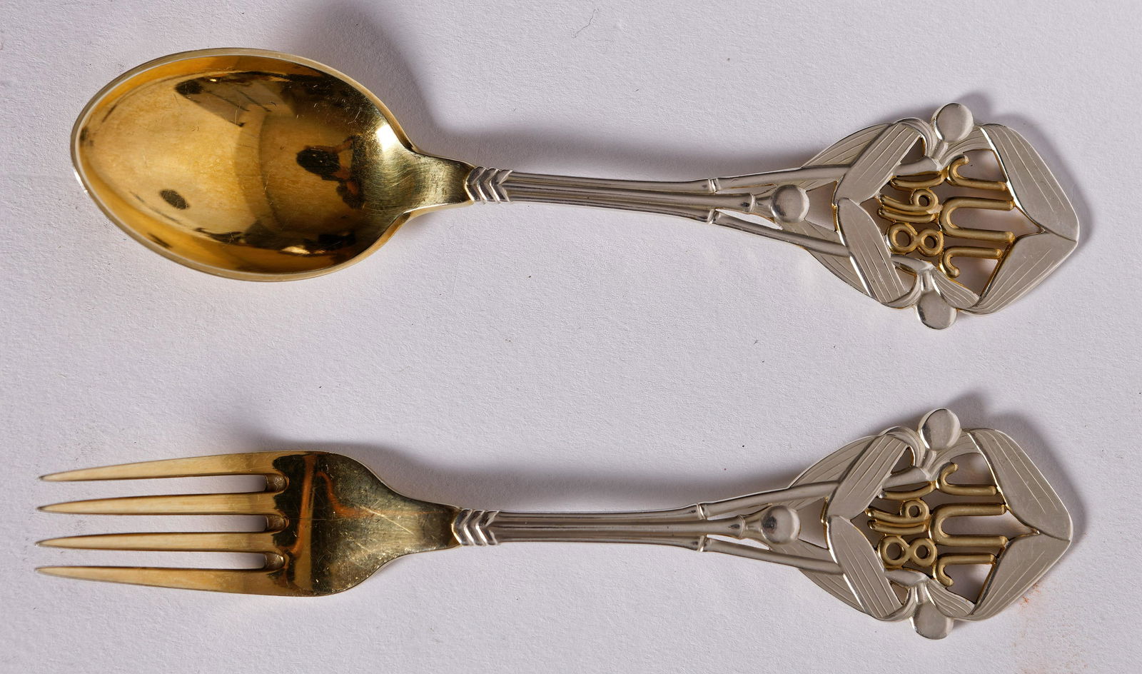 1918, A. Michelsen Copenhagen-Sterling Silver Christmas (1 of 1)