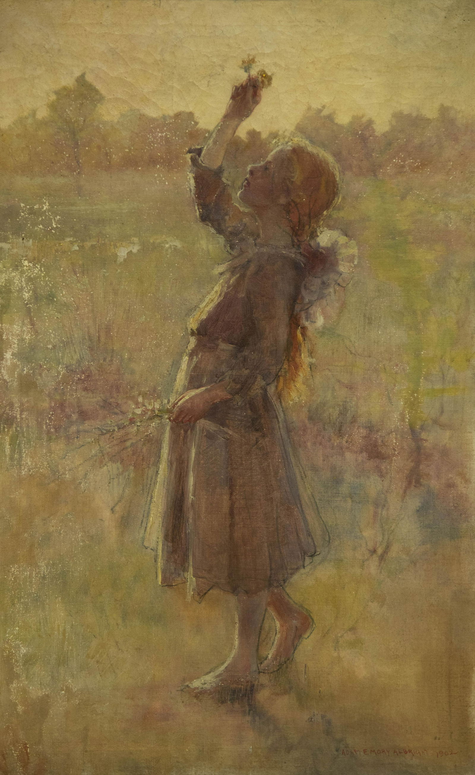 Adam Emory Albright, Illinois (1897-1983), Girl in a (1 of 4)