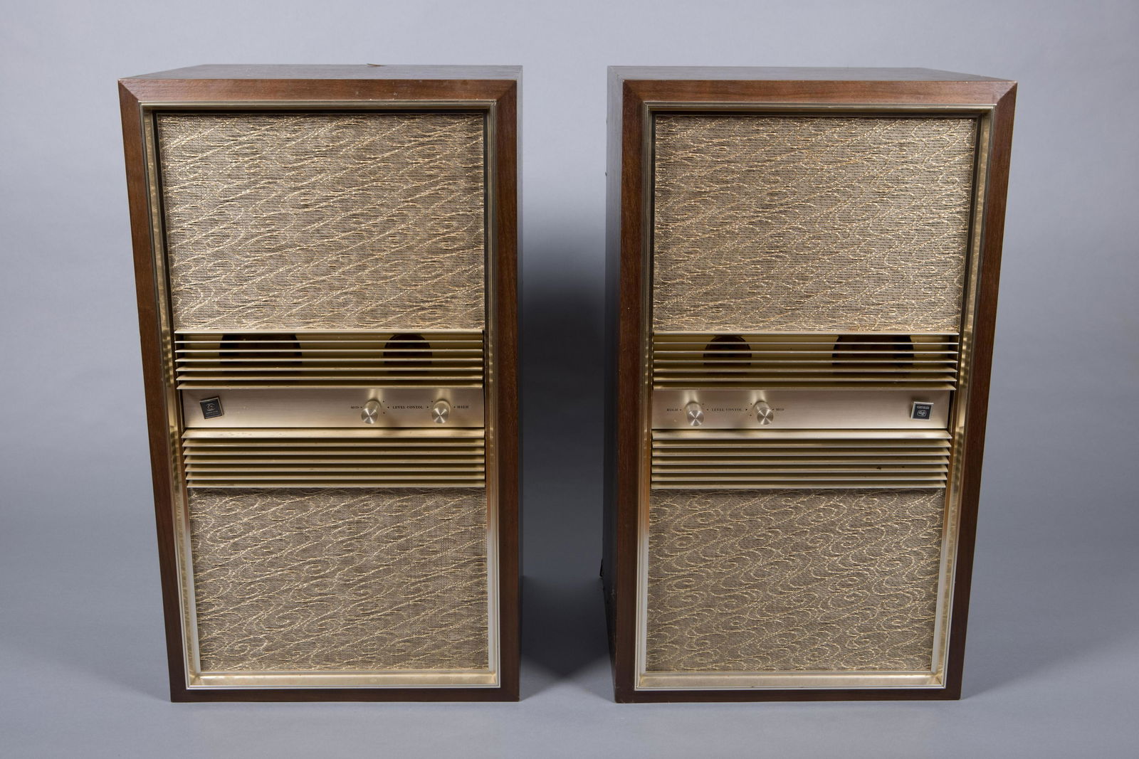 Pair of Mid Century modern Chrysler stereo speakers. (1 of 2)