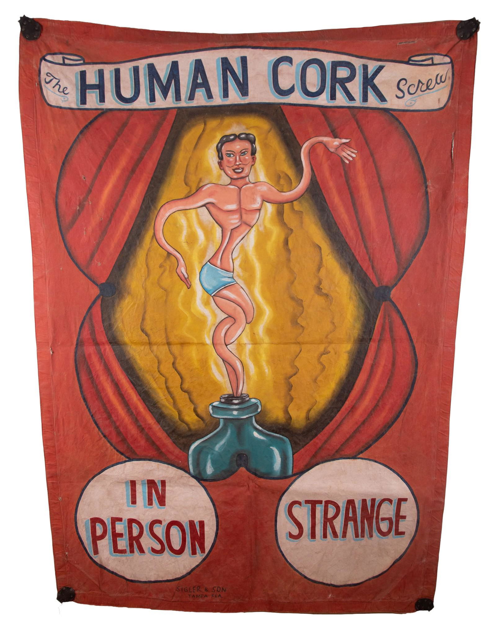 Jack Cripe, American (1918-1992), Sigler & Son Sideshow (1 of 2)