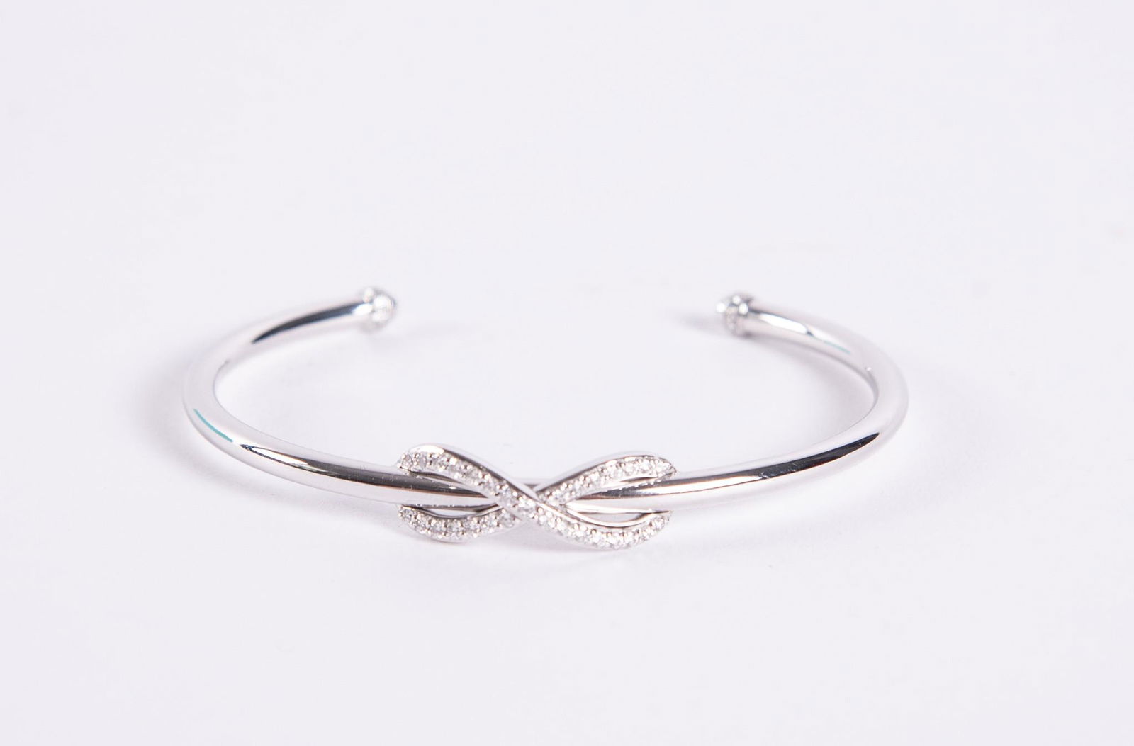 Tiffany and Co. Diamond and 18kt Cuff Bracelet (1 of 4)