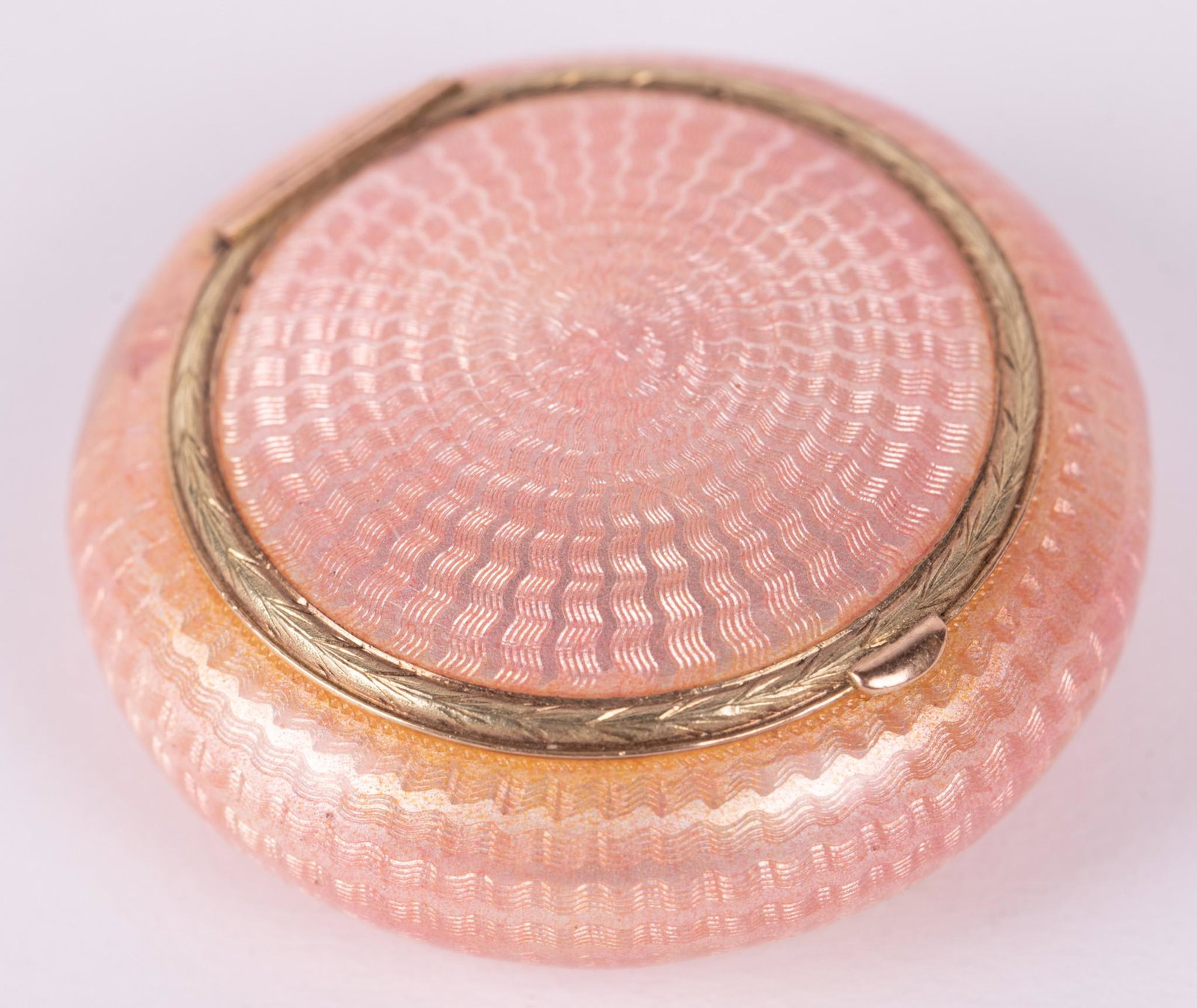 A Russian Silver and Guilloche Enamel Pillbox (1 of 6)