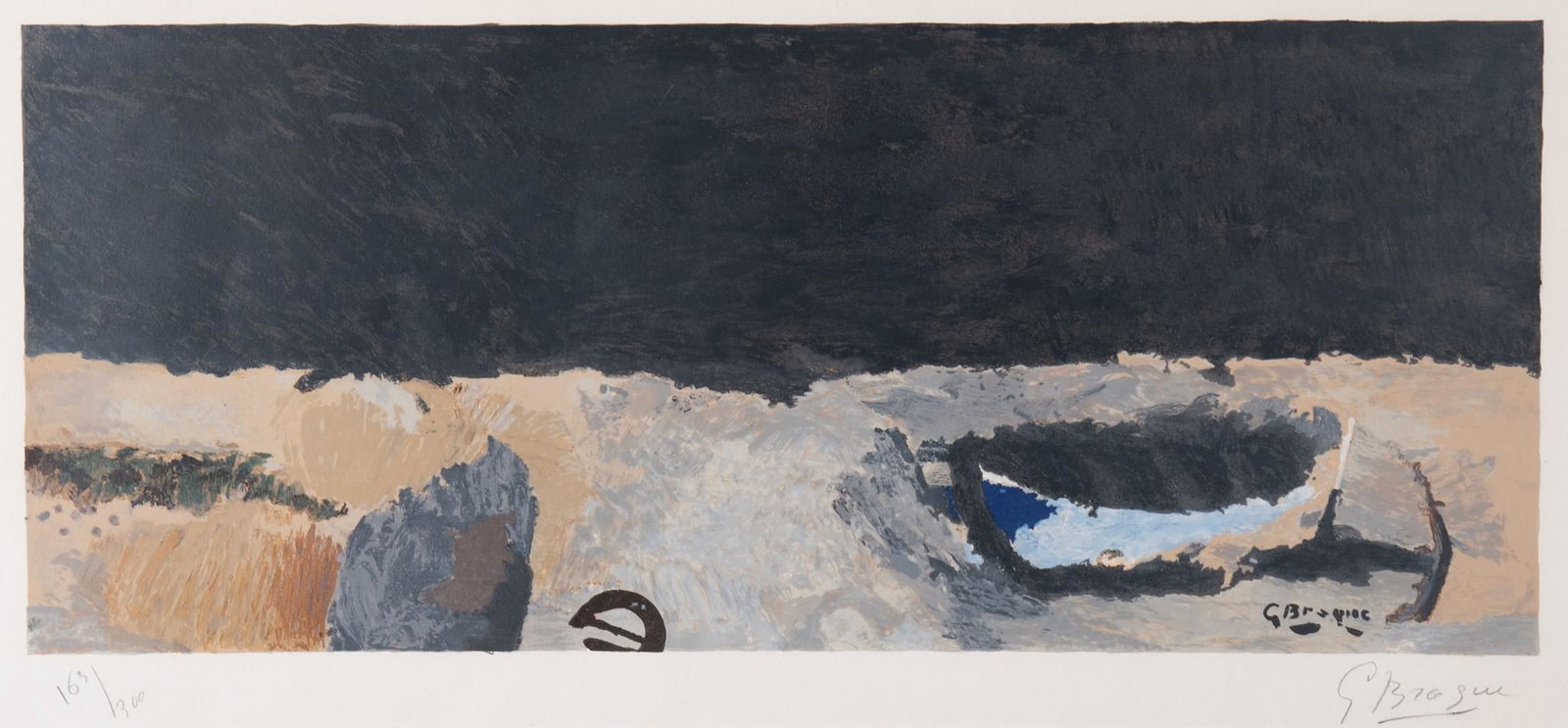 Georges Braques, France (1882-1963), Boat and Beach, (1 of 5)