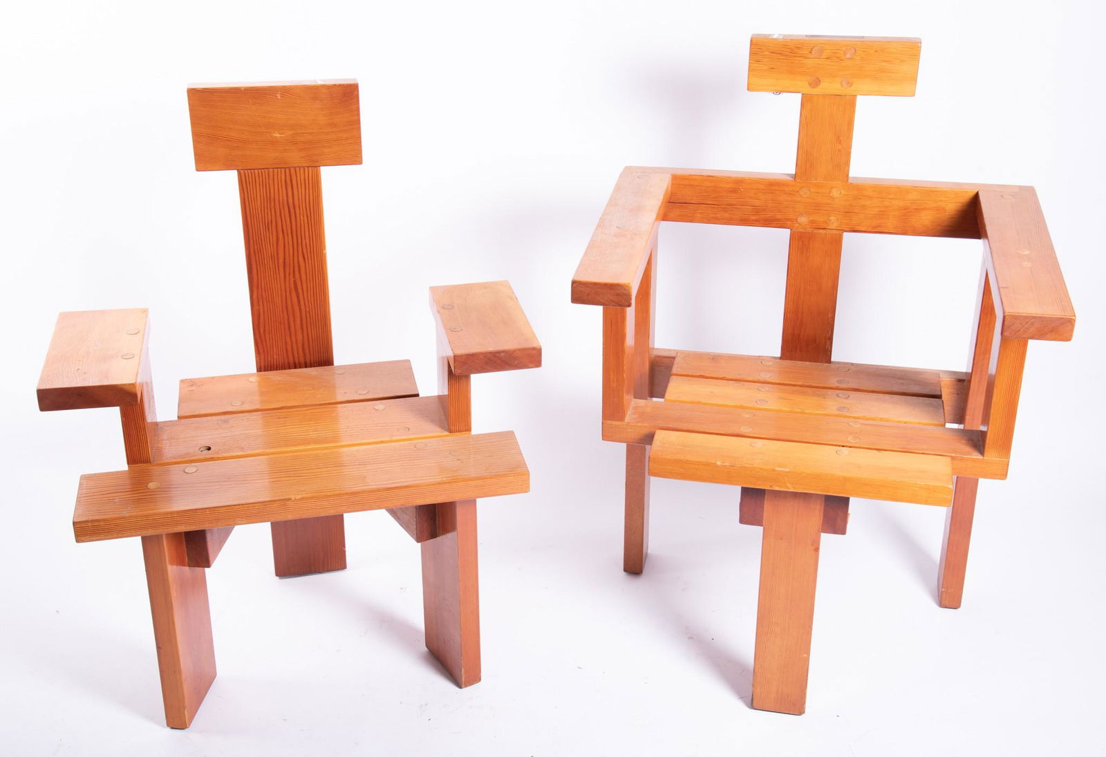 In the manner of Gerrit Rietveld (1888-1964), Two (1 of 3)