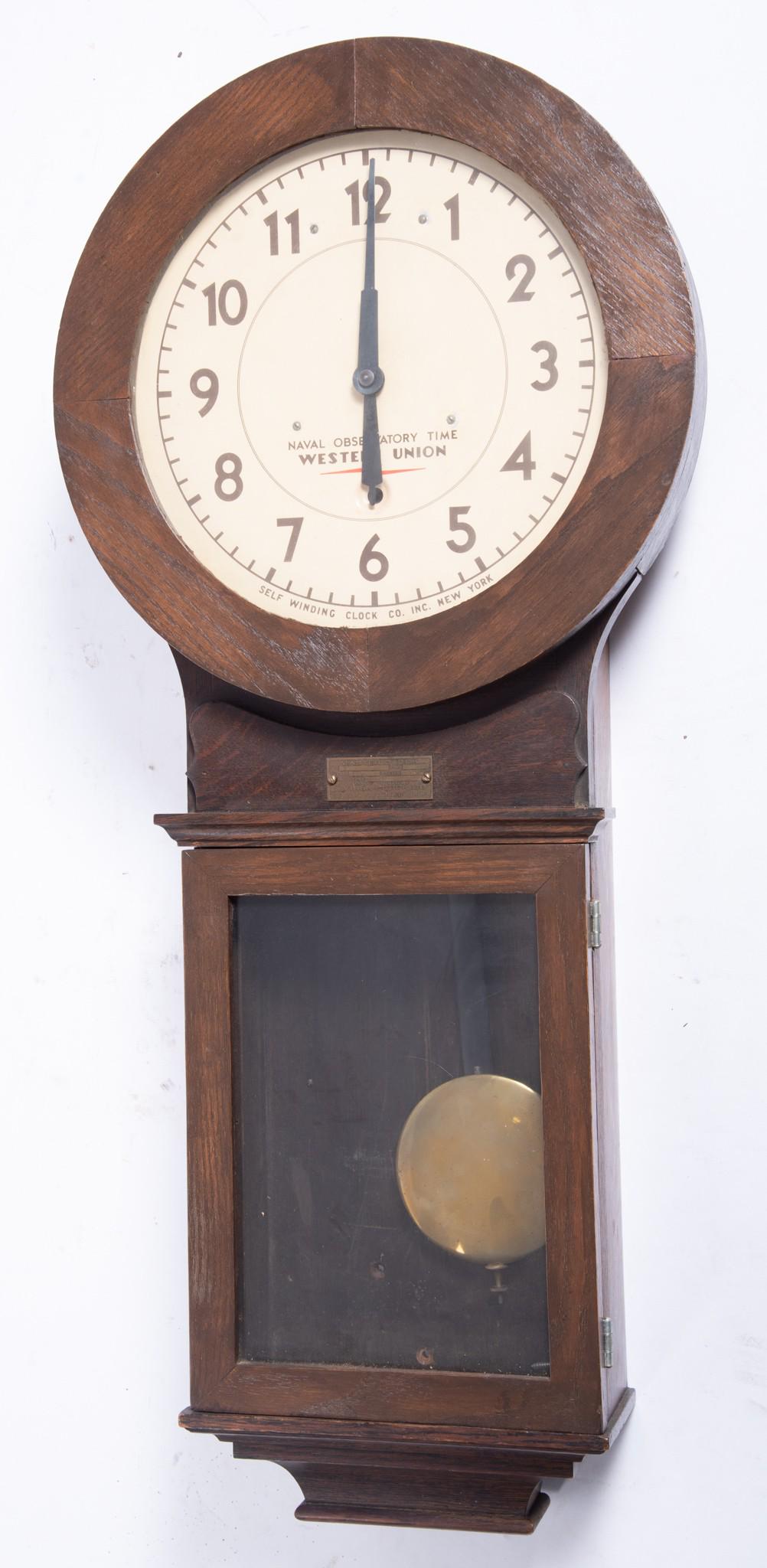 Early 20th Century Wall Clock (1 of 3)