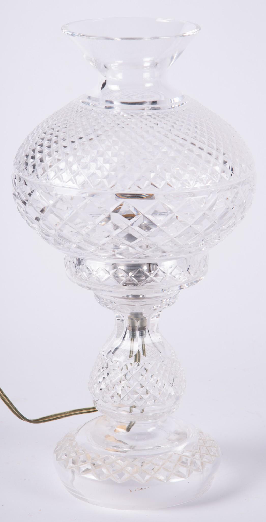 A Cut Waterford Crystal Table Lamp (1 of 3)