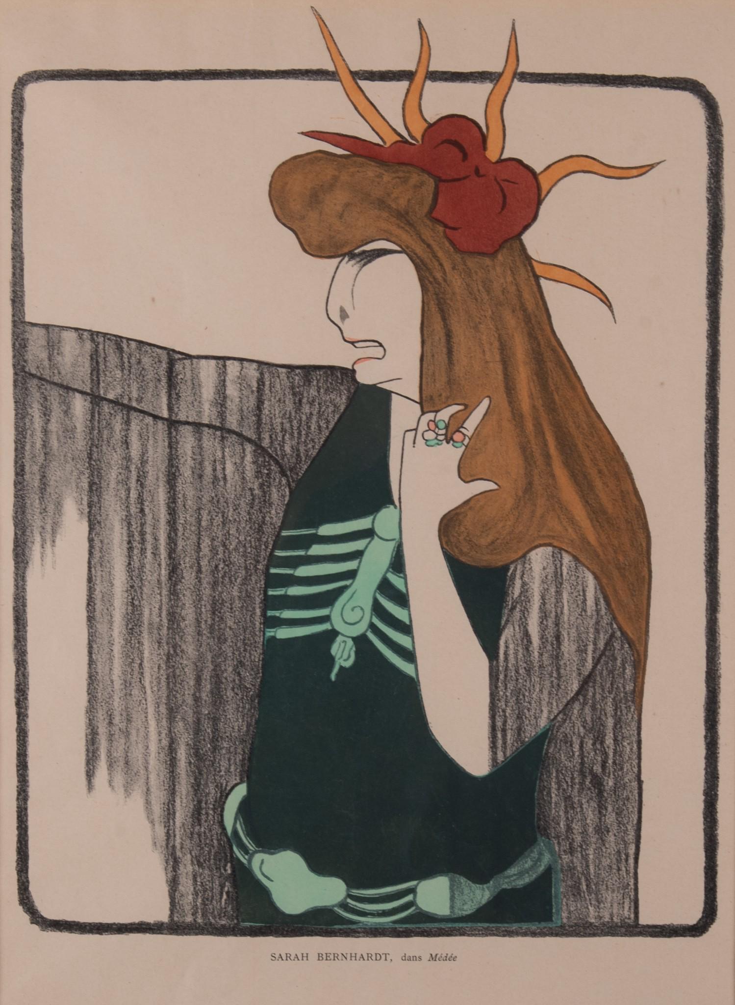 Leonetto Cappiello, (1875-1942), Sarah Bernhardt dans (1 of 3)