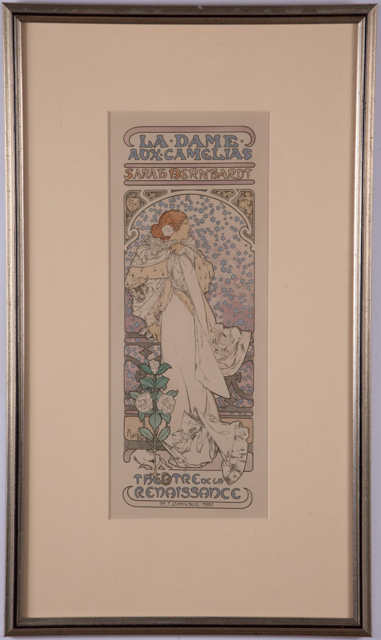 Alphonse Mucha, La Dame aux Camelias (1 of 7)