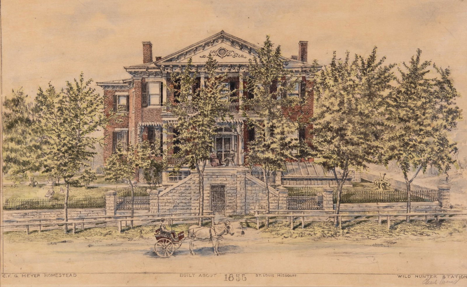 Charles Overall, American 19th Century, C.F.G. Meyer (1 of 4)